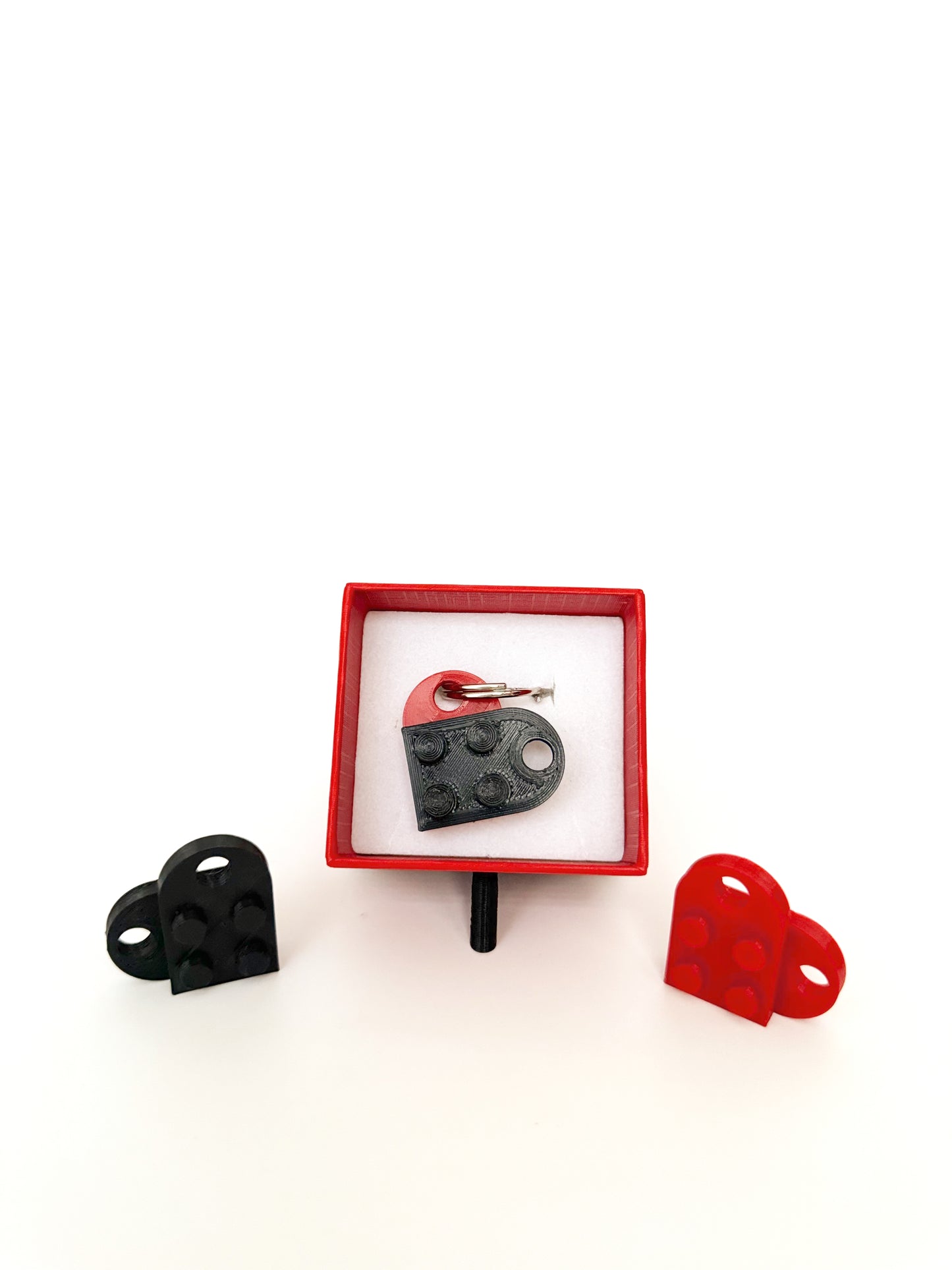Llavero LEGO Heart - Yunos Project