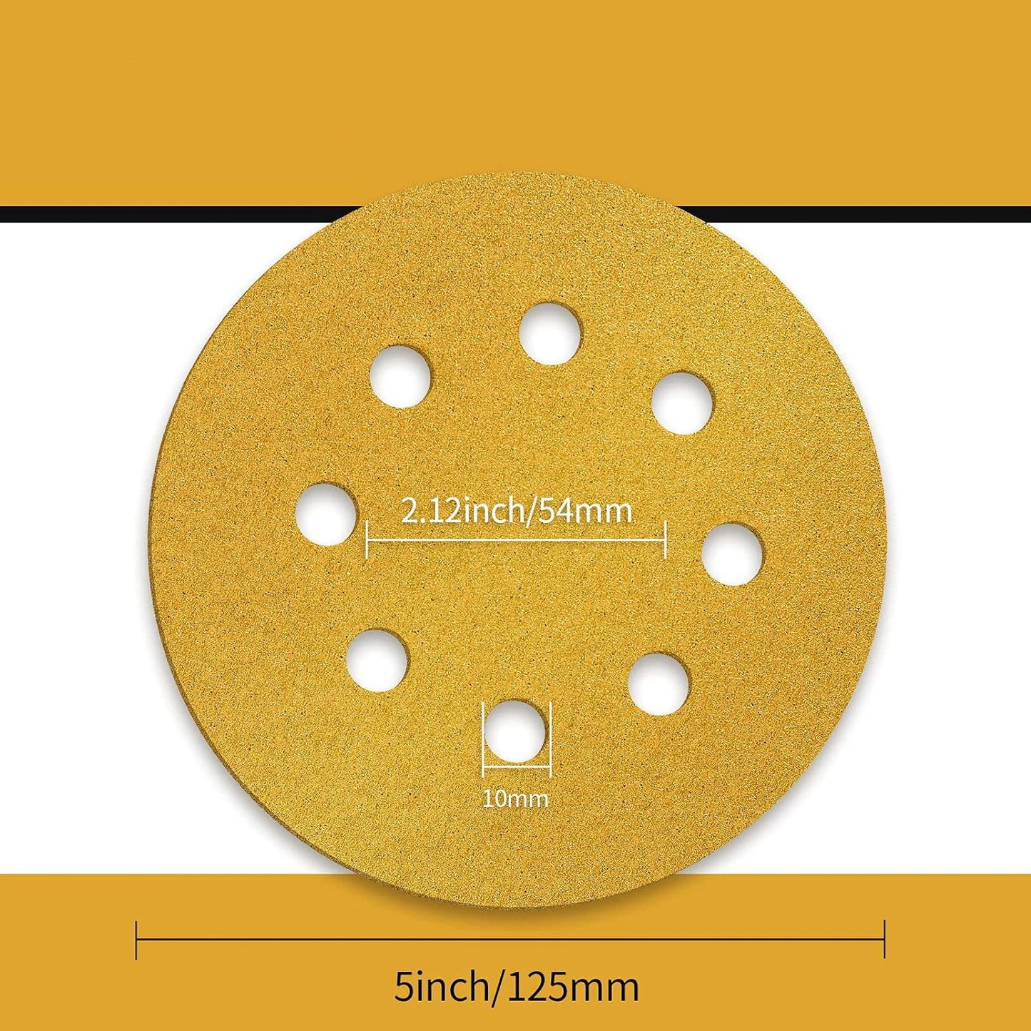 Discos de Lija Premium 5" para Madera y Acabado Profesional
